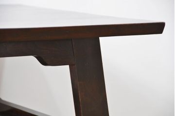 中古 ビンテージ 松本民芸家具 食卓テーブル(1)(ダイニングテーブル、机)
