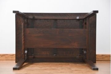 中古 ビンテージ 松本民芸家具 食卓テーブル(1)(ダイニングテーブル、机)