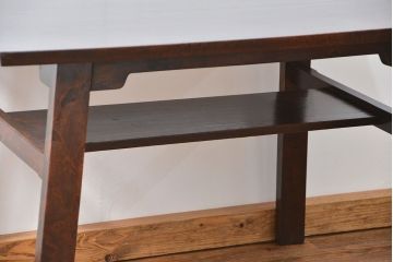 中古 ビンテージ 松本民芸家具 食卓テーブル(2)(ダイニングテーブル、机)