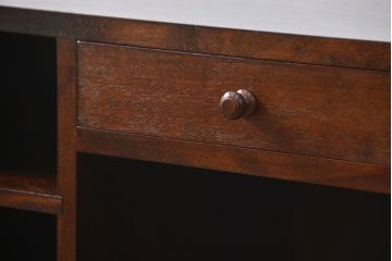 中古 ビンテージ 松本民芸家具 小振りな収納棚(飾り棚、本棚)