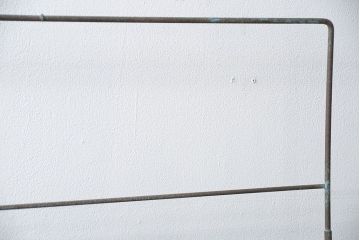 レトロ家具　昭和レトロ ★古い商店のアイアンラック(1)(飾り棚、陳列棚)