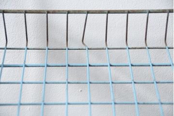 レトロ家具　昭和レトロ ★古い商店のアイアンラック(1)(飾り棚、陳列棚)