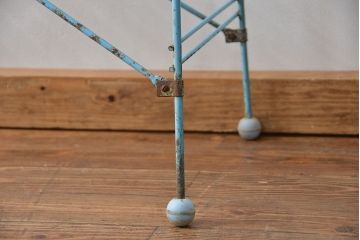 レトロ家具　昭和レトロ ★古い商店のアイアンラック(1)(飾り棚、陳列棚)