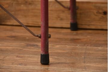 レトロ家具　昭和レトロ 古い商店のアイアンラック(3)(飾り棚、陳列棚)