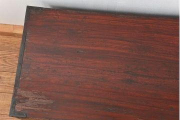 アンティーク家具　古民具・骨董 シックな時代箪笥ローボード(ローチェスト)