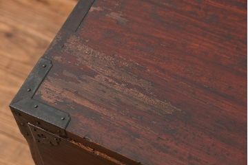 アンティーク家具　古民具・骨董 シックな時代箪笥ローボード(ローチェスト)