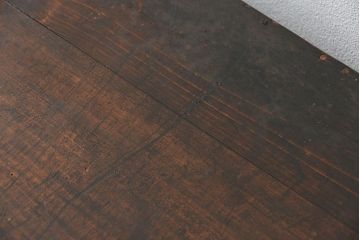 アンティーク家具　アンティーク 上品な丸金具の時代箪笥ローボード(ローチェスト、衣装箪笥)