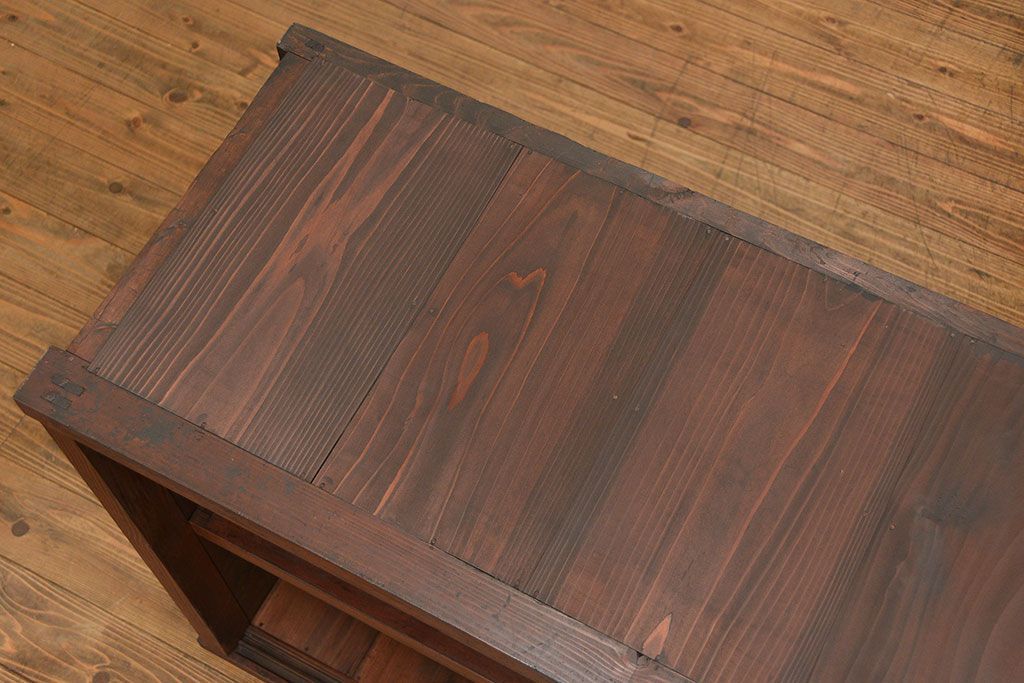 アンティーク家具　アンティーク 引き出し20杯 2段重ね収納箪笥(収納棚、飾り棚、薬箪笥、百味箪笥、チェスト)