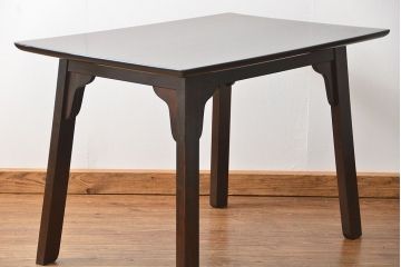 中古 ビンテージ 松本民芸家具 食卓テーブル(1)(ダイニングテーブル、机)