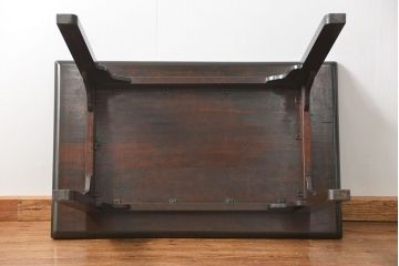 中古 ビンテージ 松本民芸家具 食卓テーブル(1)(ダイニングテーブル、机)