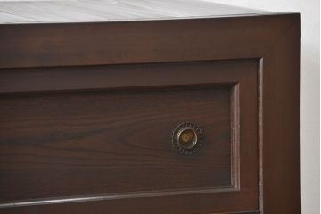 アンティーク家具　古民具・骨董 鉄脚付きの三尺水屋箪笥 サイドボード(収納棚、リビングボード)