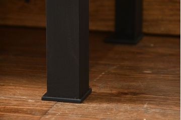 アンティーク家具　古民具・骨董 鉄脚付きの三尺水屋箪笥 サイドボード(収納棚、リビングボード)