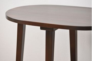 レトロ家具　昭和レトロ かわいいデザイン!上質なラウンドテーブル(カフェテーブル、コーヒーテーブル、サイドテーブル、センターテーブル)