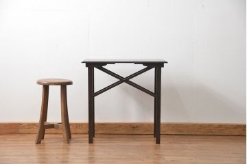 アンティーク家具　アンティーク ヤマハ製(山葉) 組み立て式テーブル(机、折り畳みテーブル)