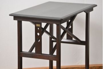 アンティーク家具　アンティーク ヤマハ製(山葉) 組み立て式テーブル(机、折り畳みテーブル)