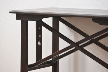 アンティーク家具　アンティーク ヤマハ製(山葉) 組み立て式テーブル(机、折り畳みテーブル)