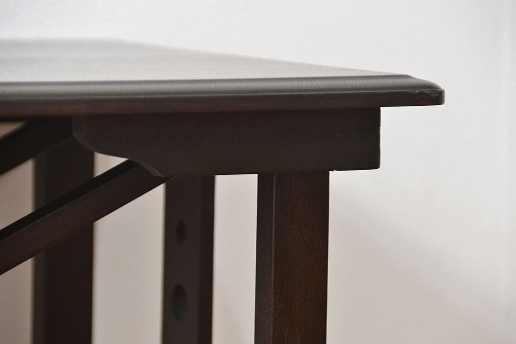 アンティーク家具　アンティーク ヤマハ製(山葉) 組み立て式テーブル(机、折り畳みテーブル)