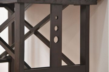 アンティーク家具　アンティーク ヤマハ製(山葉) 組み立て式テーブル(机、折り畳みテーブル)