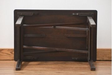 アンティーク家具　アンティーク ヤマハ製(山葉) 組み立て式テーブル(机、折り畳みテーブル)