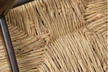 中古 ビンテージ 松本民芸家具 ラッシチェア2脚セット 定価1脚約74000円(椅子、イス)