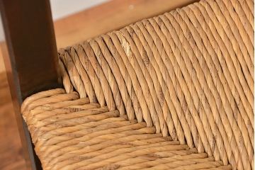 中古 ビンテージ 松本民芸家具 ラッシチェア2脚セット(2) (イス、椅子)