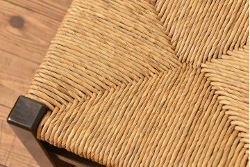 中古 ビンテージ 松本民芸家具 ラッシチェア2脚セット(3) (イス、椅子)