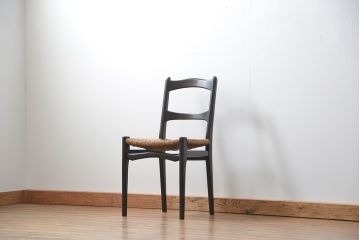 中古 ビンテージ 松本民芸家具 ラッシチェア1脚  定価約74000円(1)(椅子、イス)