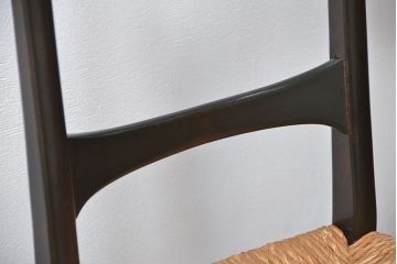 中古 ビンテージ 松本民芸家具 ラッシチェア1脚  定価約74000円(1)(椅子、イス)