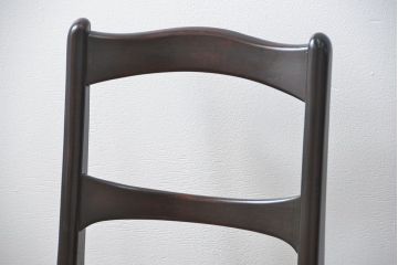 中古 ビンテージ 松本民芸家具 ラッシチェア1脚 定価約74000円(2)(椅子、イス)