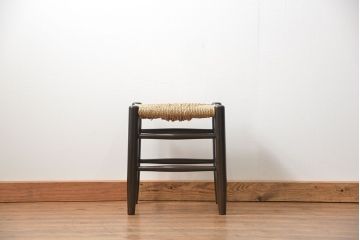 中古 ビンテージ 松本民芸家具 ラッシスツール (イス、椅子)