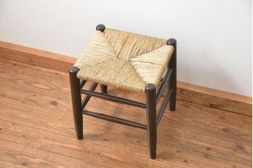 中古 ビンテージ 松本民芸家具 ラッシスツール (イス、椅子)