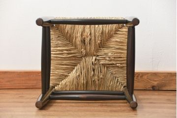 中古 ビンテージ 松本民芸家具 ラッシスツール (イス、椅子)