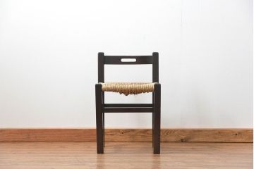 中古 ビンテージ 松本民芸家具 ラッシチェア1脚 (イス、椅子)