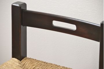 中古 ビンテージ 松本民芸家具 ラッシチェア1脚 (イス、椅子)