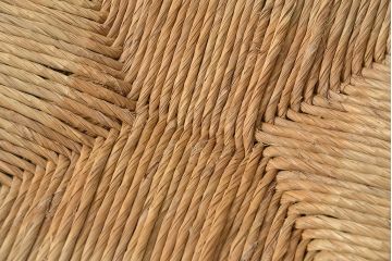 中古 ビンテージ 松本民芸家具 ラッシチェア1脚 (イス、椅子)