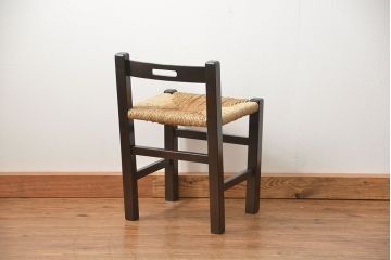 中古 ビンテージ 松本民芸家具 ラッシチェア1脚 (イス、椅子)