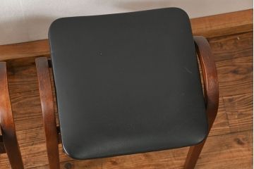 中古 ビンテージ 秋田木工  スタッキングスツール2脚セット(1)(イス、椅子)