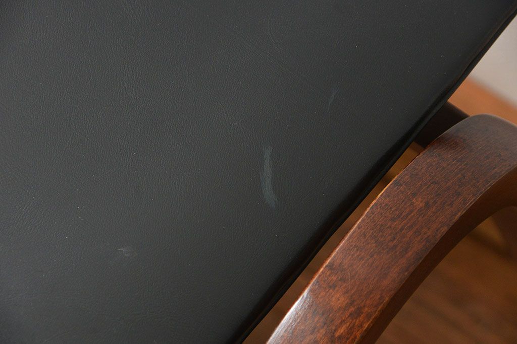 中古 ビンテージ 秋田木工  スタッキングスツール2脚セット(1)(イス、椅子)