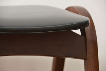 中古 ビンテージ 秋田木工  スタッキングスツール2脚セット(1)(イス、椅子)