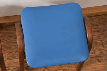 中古 ビンテージ 秋田木工 スタッキングスツール2脚セット(2)(イス、椅子)