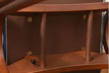 中古 ビンテージ 秋田木工 スタッキングスツール2脚セット(2)(イス、椅子)