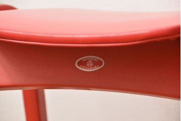 中古 ビンテージ 秋田木工 スタッキングスツール2脚セット(3)(イス、椅子)