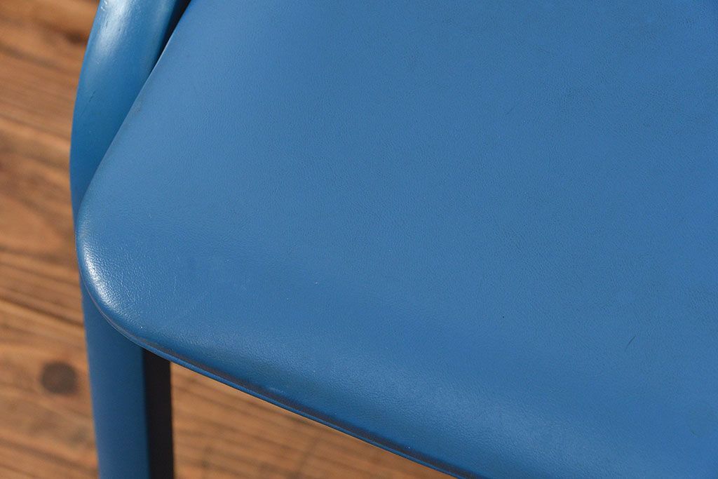 中古 ビンテージ 秋田木工 スタッキングスツール2脚セット(4)(イス、椅子)