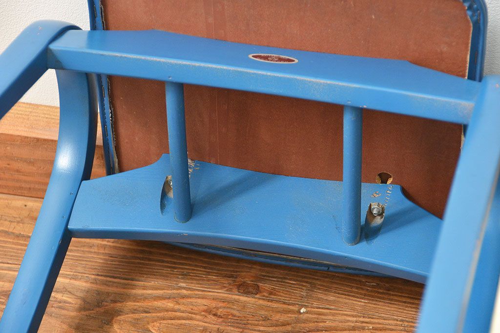 中古 ビンテージ 秋田木工 スタッキングスツール2脚セット(4)(イス、椅子)