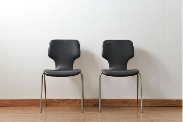中古 ビンテージ 天童木工 チェア2脚セット(椅子、イス)
