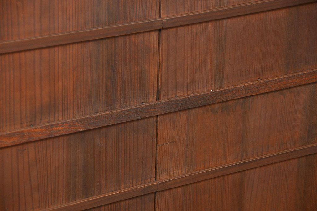 アンティーク家具　アンティーク 上質なタモ材ブックケース(収納棚、本箱)