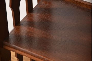 ヴィンテージ家具　昭和レトロ かわいいデザインのビンテージ本棚(ブックシェルフ、飾り棚)