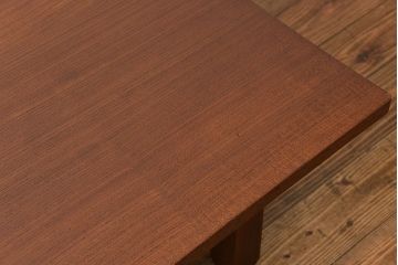 アンティーク家具　アンティーク 総欅材 上質な柾目造り 折り畳みちゃぶ台(センターテーブル、机、座卓)