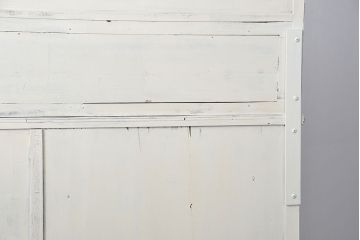 レトロ家具　アンティークペイント レトロな脚付きデンタルキャビネット(デンタルケース、ケビント、収納棚)