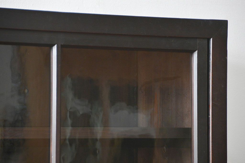 アンティーク家具　古民具・骨董 30杯引き出し重ね収納棚(飾り棚、薬箪笥、水屋箪笥、収納箪笥)